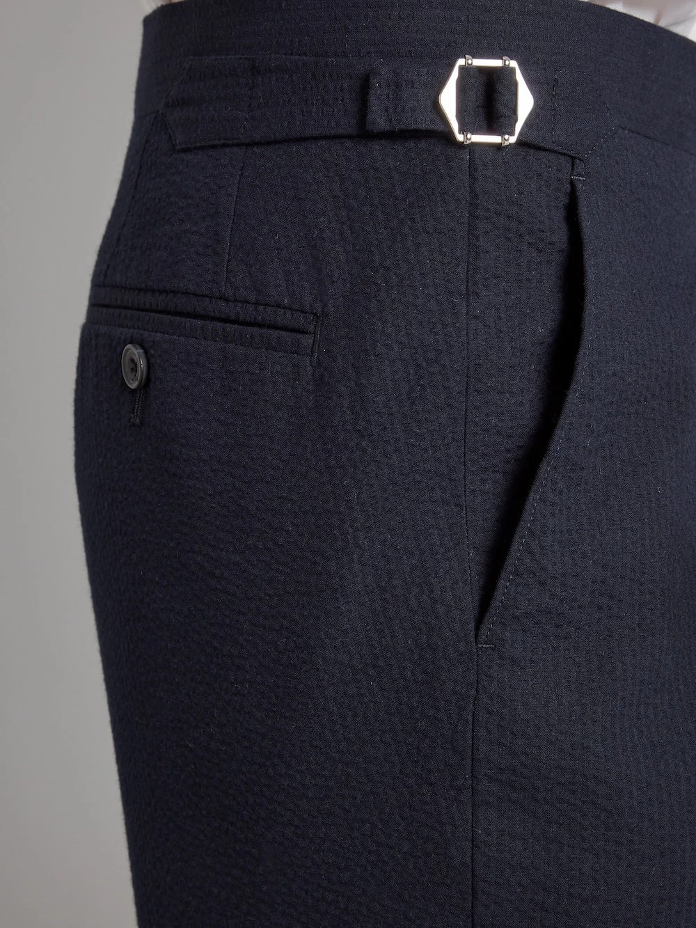 Eaton Suit Seersucker - Navy 9 Eaton Suit Seersucker - Navy - Image 7