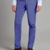 Brompton Chino - Mid Blue -Clothing store 240201 OliverBrown MensBromptonChino MidBlue colourcorrect 4138
