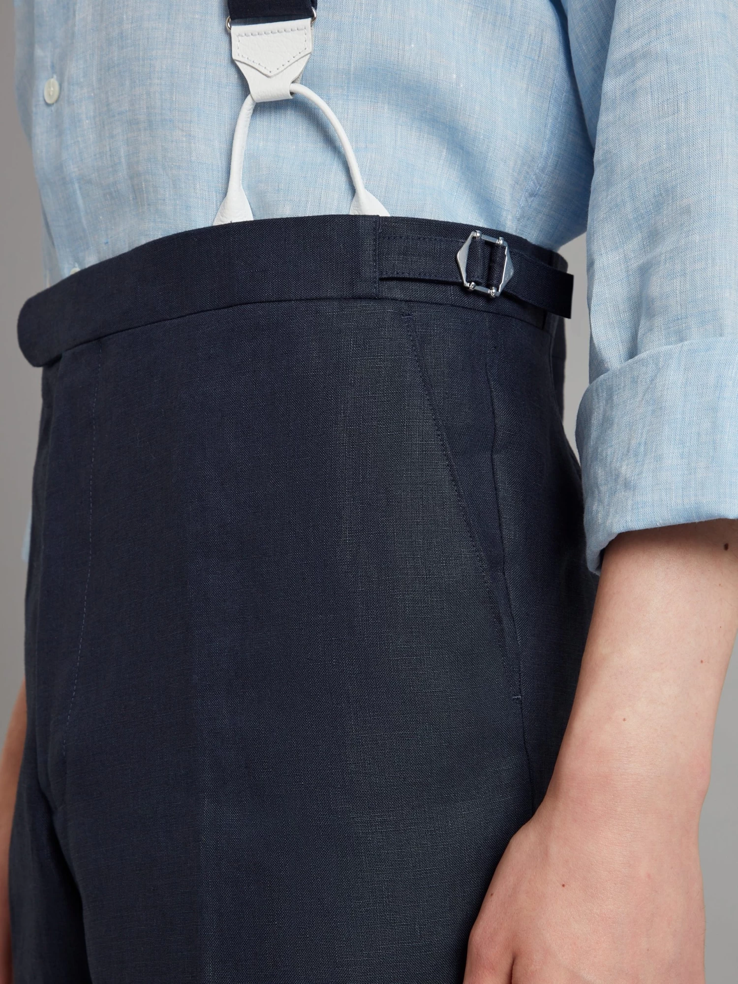 Eaton Suit Linen - Navy 10 Eaton Suit Linen - Navy - Image 8