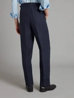 Eaton Suit Linen - Navy 17 Eaton Suit Linen - Navy -Clothing store 240201 OliverBrown12518