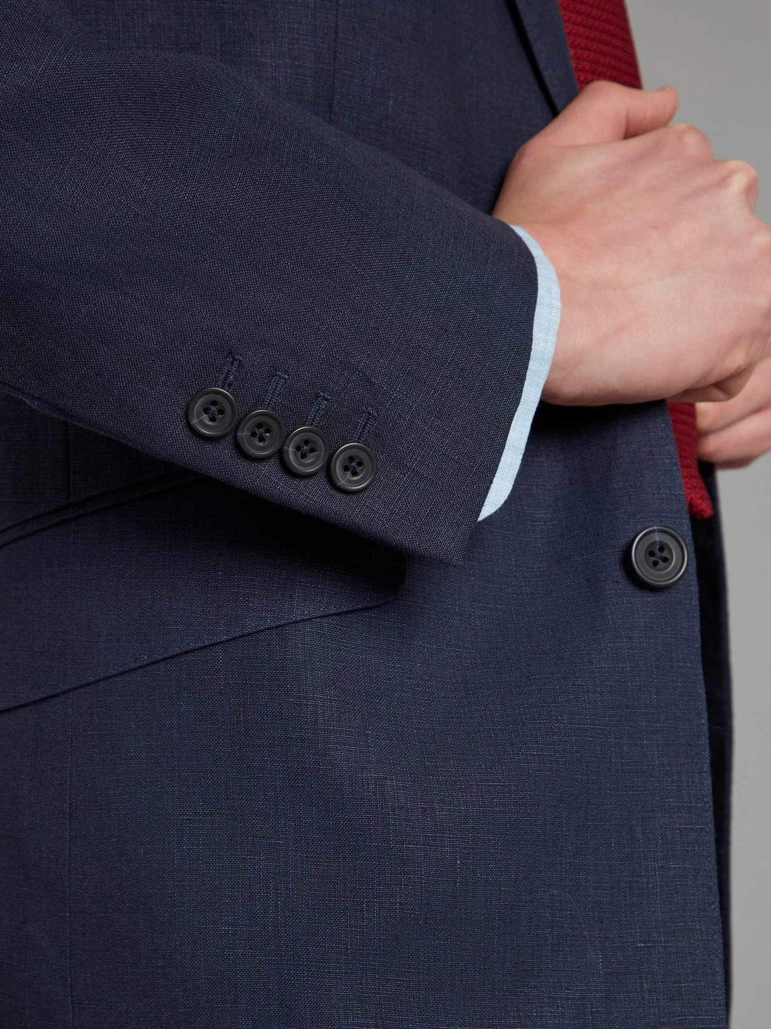 Eaton Suit Linen - Navy 7 Eaton Suit Linen - Navy - Image 5