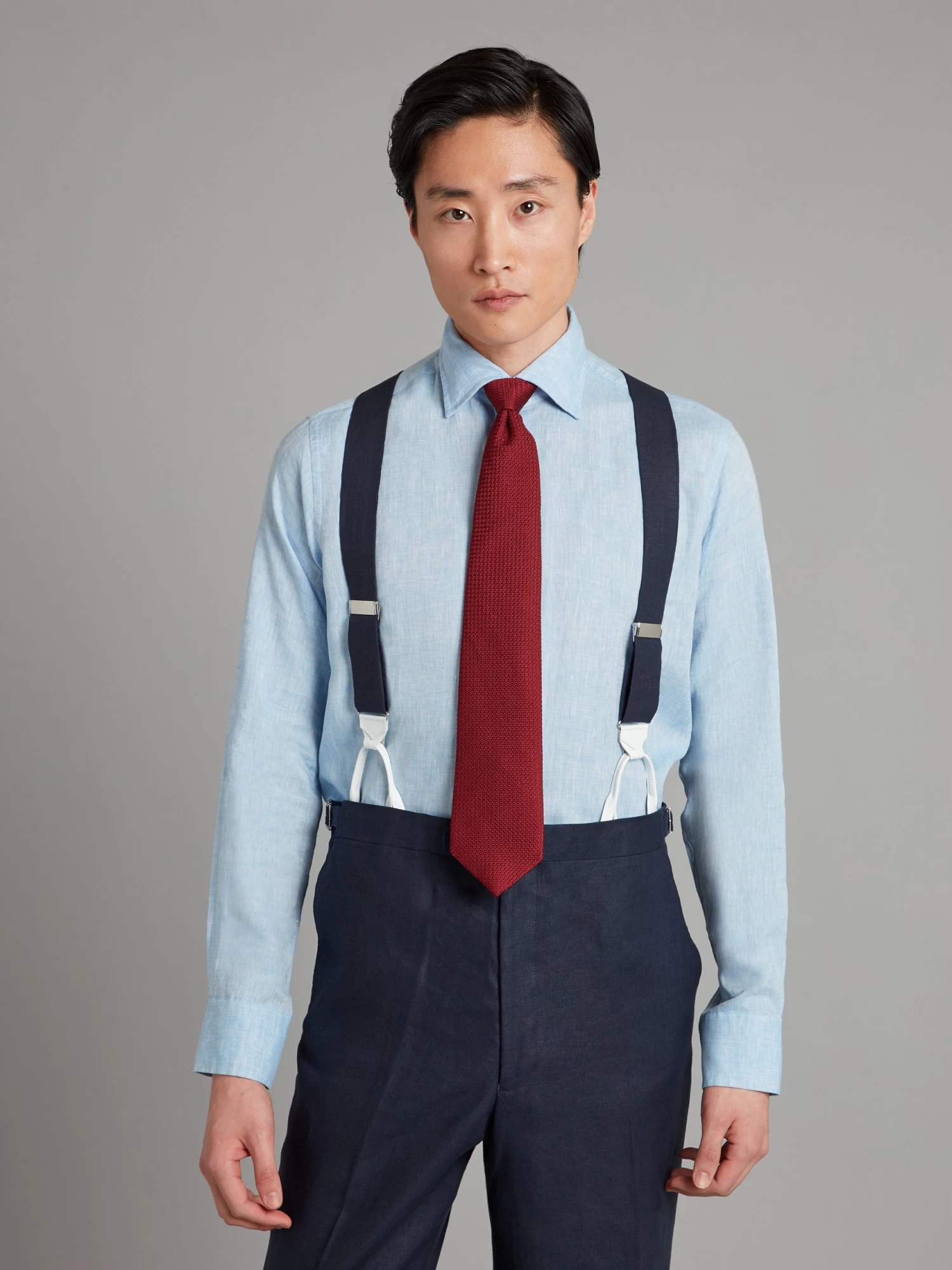 Eaton Suit Linen - Navy 11 Eaton Suit Linen - Navy - Image 9