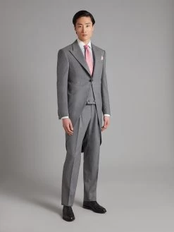 Highgrove Morning Suit Wool - Plain Grey -Clothing store 240205 Oliverbrown14256