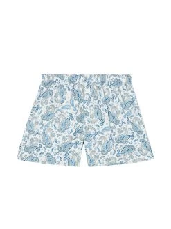 Paisley Boxer Short - Ivory
