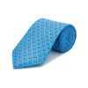 Pure Silk Crab Tie - Blue