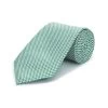 Houndstooth Tie- AK- Green -Clothing store 240513 OliverBrown3384
