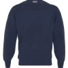 Lambswool Crew Neck Jumper - Indigo -Clothing store 3 80d41933 1d8a 407b b747 b23599e77b56