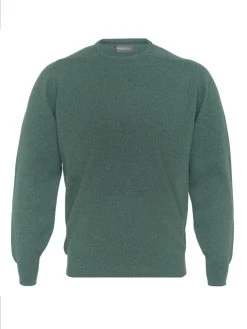 Lambswool Crew Neck Jumper - Teal