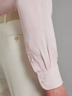 Amalfi Shirt Linen - Pale Pink -Clothing store Amalfi Shirt Linen Pale Pink 03 ad40245b 0560 42a2 b3c4 af4b025f18a1
