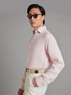Amalfi Shirt Linen - Pale Pink -Clothing store Amalfi Shirt Linen Pale Pink 05 a454ee6d 80f4 4026 976f 6f57a19e9686