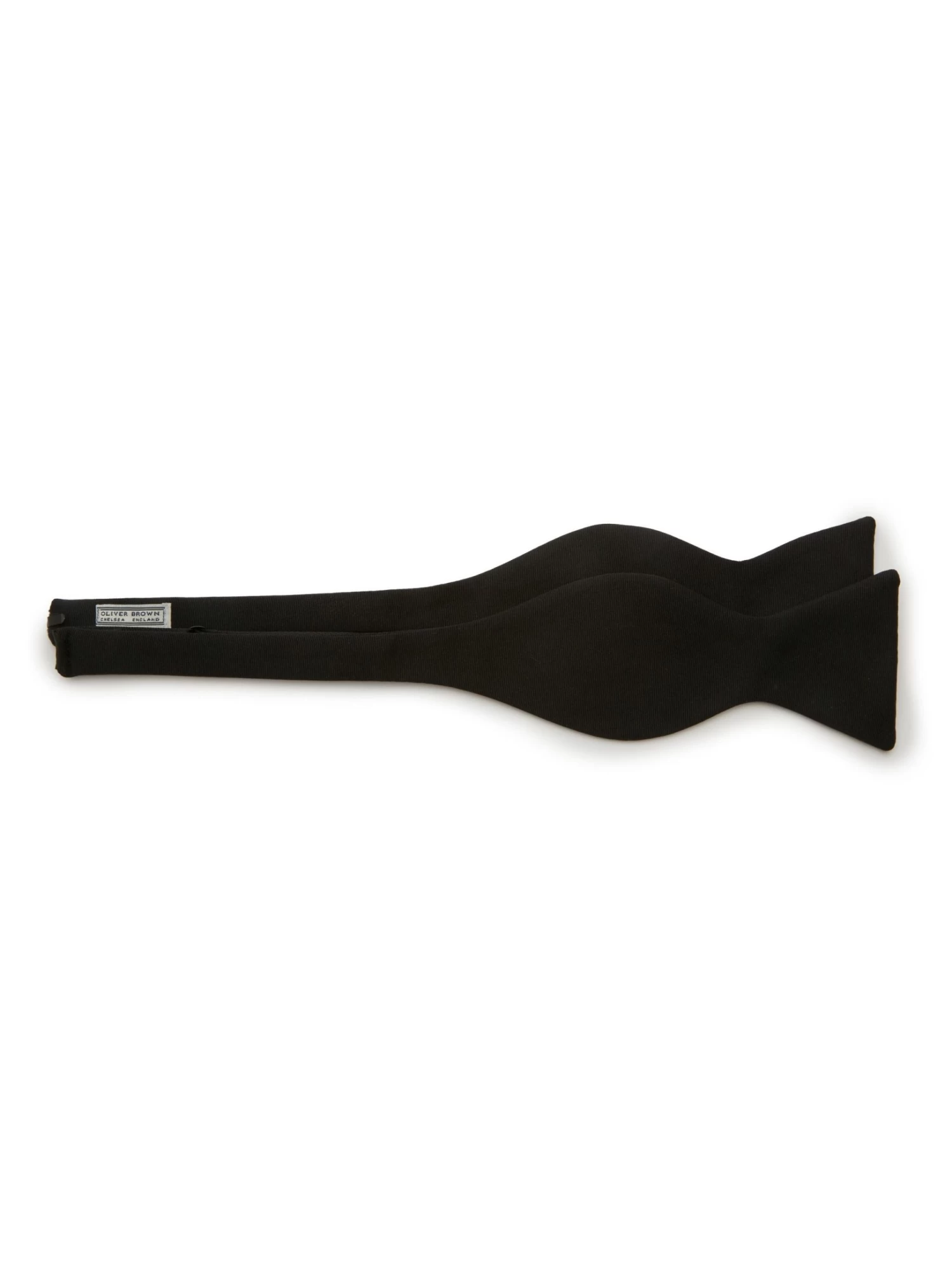 Bow Tie, Self Tie - Corded Black 3 Bow Tie, Self Tie - Corded Black