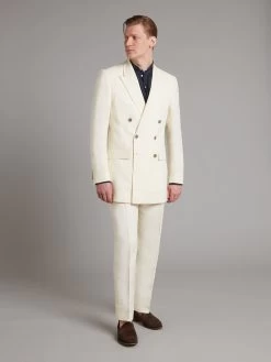 Cadogan Suit Linen - Ivory