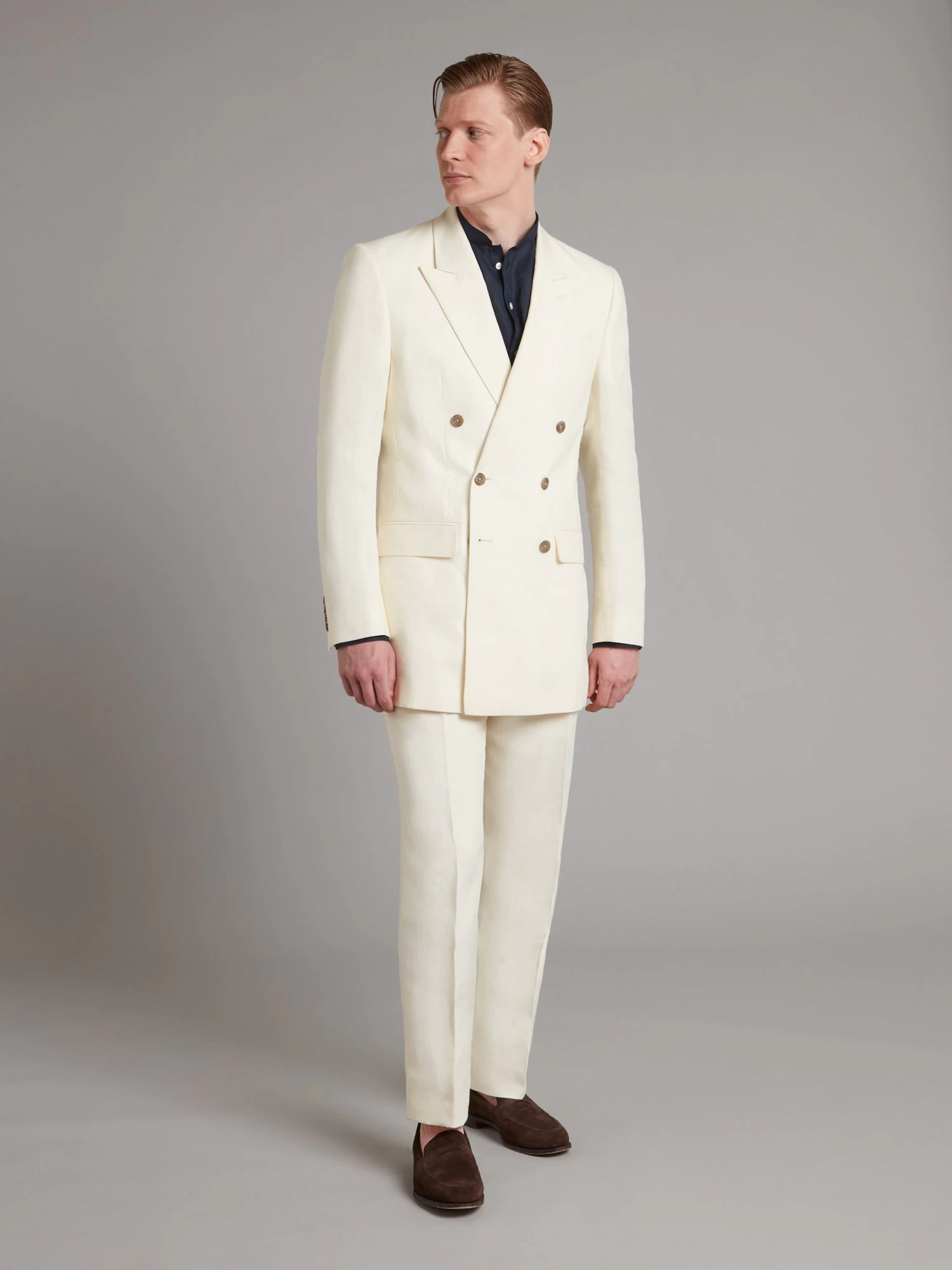 Cadogan Suit Linen - Ivory 3 Cadogan Suit Linen - Ivory