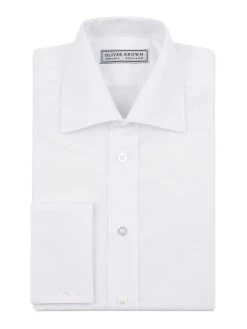 City Shirt, Poplin - White