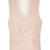 Double Breasted Waistcoat With Piping - Pale Pink Herringbone 1 Double Breasted Waistcoat With Piping - Pale Pink Herringbone -Clothing store DoubleBreastedWaistcoatwithpiping PalePinkHerringbone 39998abd b0b5 4407 a61d 9babb007bf0c