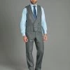 Double Breasted Wool Waistcoat - Flecked Mid Grey -Clothing store DoubleBreastedWoolWaistcoat FleckedMidGrey 8ce9d2df 11dc 4954 b1da 55b07a998596