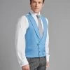 Double Breasted Wool Waistcoat - Mid Blue -Clothing store DoubleBreastedWoolWaistcoat MidBlue d991565a cc7a 4ec3 91c0 3f4284c8c255