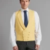 Double Breasted Wool Waistcoat - Yellow -Clothing store DoubleBreastedWoolWaistcoat Yellow 1e91df82 6977 492c 99b4 7e612031adec