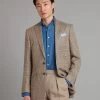 Eaton Jacket Prince Of Wales Linen - Brown -Clothing store Eaton Jacket Prince Of Wales Linen Brown 02 cea268e7 5cfc 4f5b 9d6e 4aea34e0d0f2