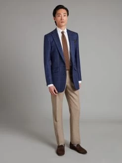 Eaton Jacket Wool - Navy Windowpane -Clothing store Eaton Jacket Wool Navy Windowpane 04 9e04fd4d db3a 4d09 815b 41c8181358bc