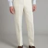 Flat Front Linen Trousers - Ivory -Clothing store Eaton Suit Ivory Linen 01 90b9878f c4ed 4b30 a69d 16762ed709cd
