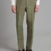 Flat Front Linen Trousers - Sage Green -Clothing store Eaton Suit Sage Green Linen 01 574b4cde d327 4d03 b4a0 137c75eea64c