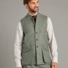 Limited Edition Gilet – Nailhead Tweed - Sage Green -Clothing store GILLETCOLOURGRADED 11013af5 9cf7 4038 b164 2245c24bf596