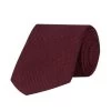 Grenadine Silk Tie - Burgundy
