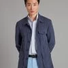 Hemingway Jacket - Solibiati Linen Blue -Clothing store Hemingway Jacket Solibiati Linen Blue 02 f9a76350 2cf2 4196 9ccb 272f1c518fde