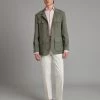 Hemingway Jacket - Solibiati Linen Green -Clothing store Hemingway Jacket Solibiati Linen Green 01 d2aa85e9 1300 466d b933 fbe0a1cd86ea