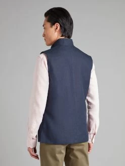 Linen Gilet With Zip - Navy -Clothing store Linen Gilet with Zip Navy 01 dd170264 479f 4cc7 93d3 64ea3c19d345