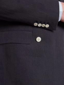 Lombard Double Breasted Jacket - Solbiati Linen Navy 16 Lombard Double Breasted Jacket - Solbiati Linen Navy -Clothing store LombardDoubleBreastedSuit SolbiatiLinenNavy 2827