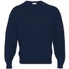 Merino Crew Neck Jumper - Dark Navy