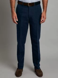 Moleskin Trousers - Navy