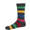 Multi Stripe Socks Black -Clothing store MultiStripeSocksBlack