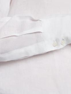 Organic Linen Shirt - Crisp White -Clothing store Organiclinenshirt 2497