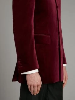 Ormonde Smoking Jacket - Burgundy -Clothing store OrmondeSmokingJacket Burgundy4 2073bb80 d66b 476d bed5 6ac045b3e3ca