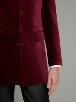 Ormonde Smoking Jacket - Burgundy -Clothing store OrmondeSmokingJacket Burgundy5 3ac34583 f0d8 4bab 8c2b 9e6544aace23