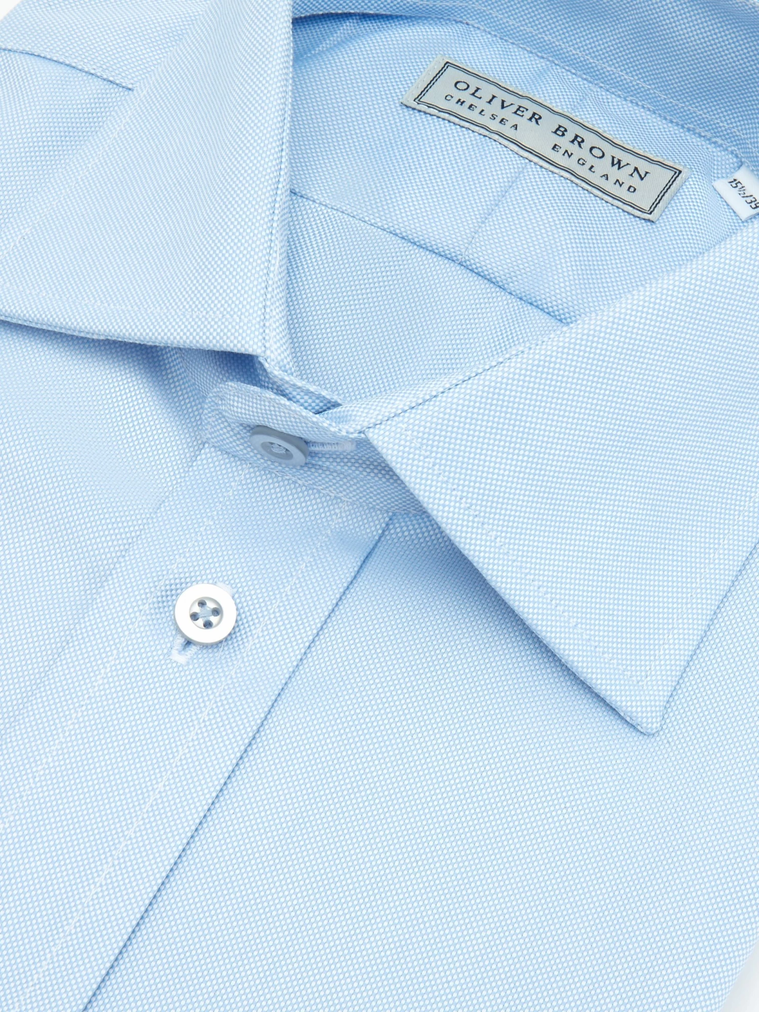 Oxford Shirt - Blue 4 Oxford Shirt - Blue - Image 2