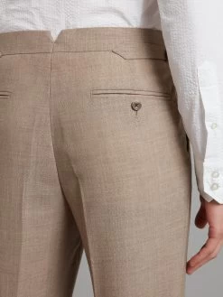 Pleated Trousers Wool - Beige Brown -Clothing store Pleated Trousers Wool Beige Brown 03 cfd479e7 06da 40dd 8468 cc7c5a1762cd