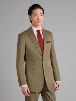 Unstructured Cotton Jacket - Olive -Clothing store Unstructured Jacket Cotton Olive 04 7275530b cda6 49fe 86dc b75632d31912