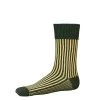 Vertical Stripe Socks - Forrest Green/ Primula 1 Vertical Stripe Socks - Forrest Green/ Primula -Clothing store VerticalStripeSocks ForrestGreenPrimula