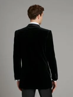 Whittaker Smoking Jacket - Black -Clothing store WhittakerSmokingJacket Black 03 76151e56 5fc5 40b3 8f70 228a5d0b5dc1