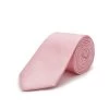 Woven Silk Tie, Herringbone - Pink 1 Woven Silk Tie, Herringbone - Pink -Clothing store WovenSilkTie Herringbone Pink