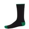 Heel And Toe Socks Black / Emerald