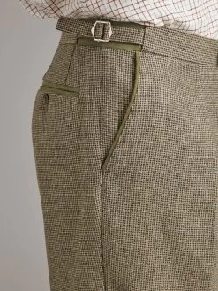 Breeks – Nailhead Tweed - Cool Sage -Clothing store breeksedited1