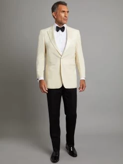 Carlyle Dinner Jacket - White