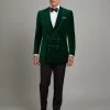 Caversham Smoking Jacket - Green
