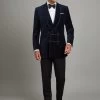Caversham Smoking Jacket - Navy