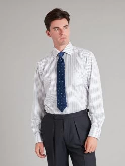 City Shirt - Multi Stripe Blue